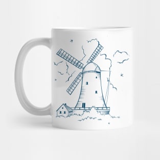 Dutch windmill Mug